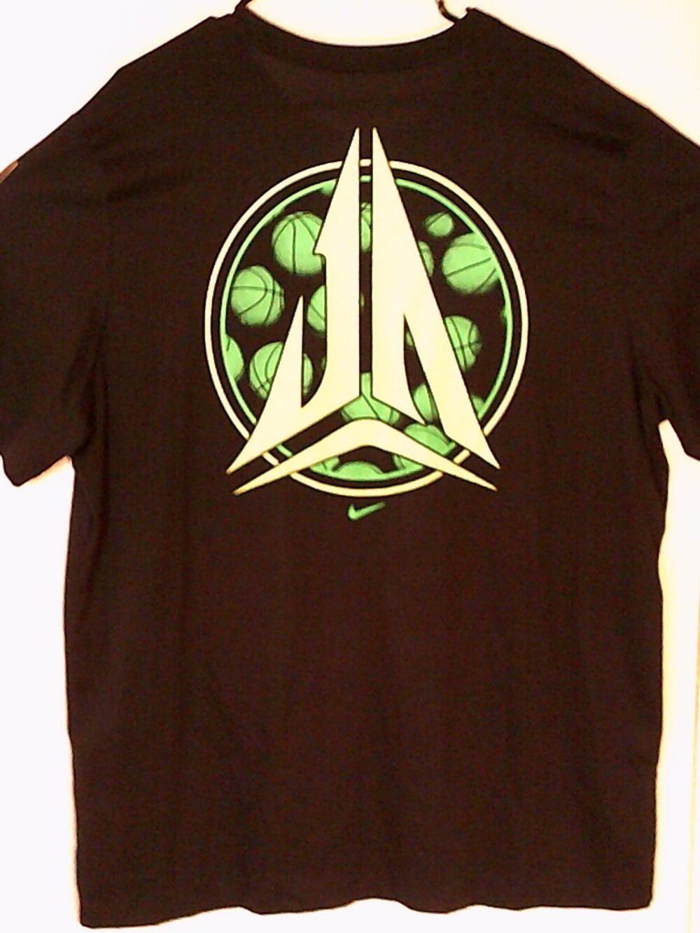 NEW NIKE Dri-FIT BASKETBALL "Ja Morant GFX Tee" MEN'S BLACK TEE 2XL FQ4910-010